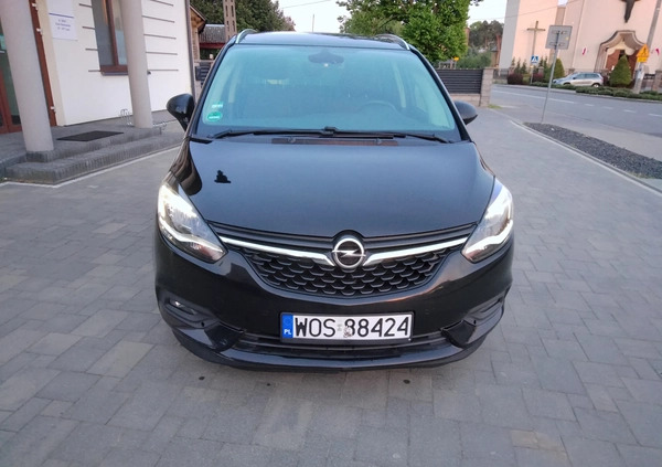 Opel Zafira cena 39500 przebieg: 204000, rok produkcji 2018 z Janowiec Wielkopolski małe 326